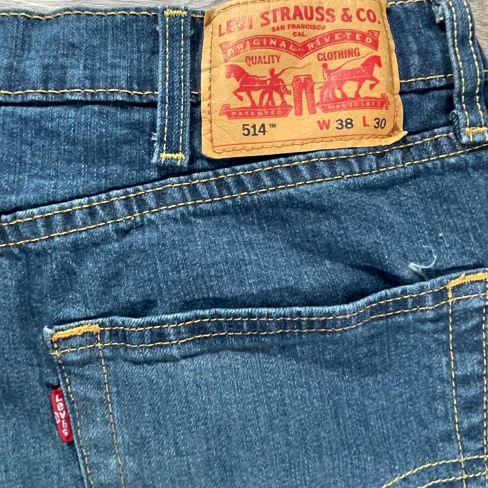 Men's 514 Levis Jeans Size 38x30